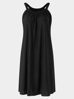 Custom Ladies Red Wrap Dress