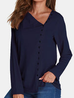 ODM Ladies Long Sleeve Blouses