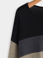 OEM Ladies Color Block T-Shirts