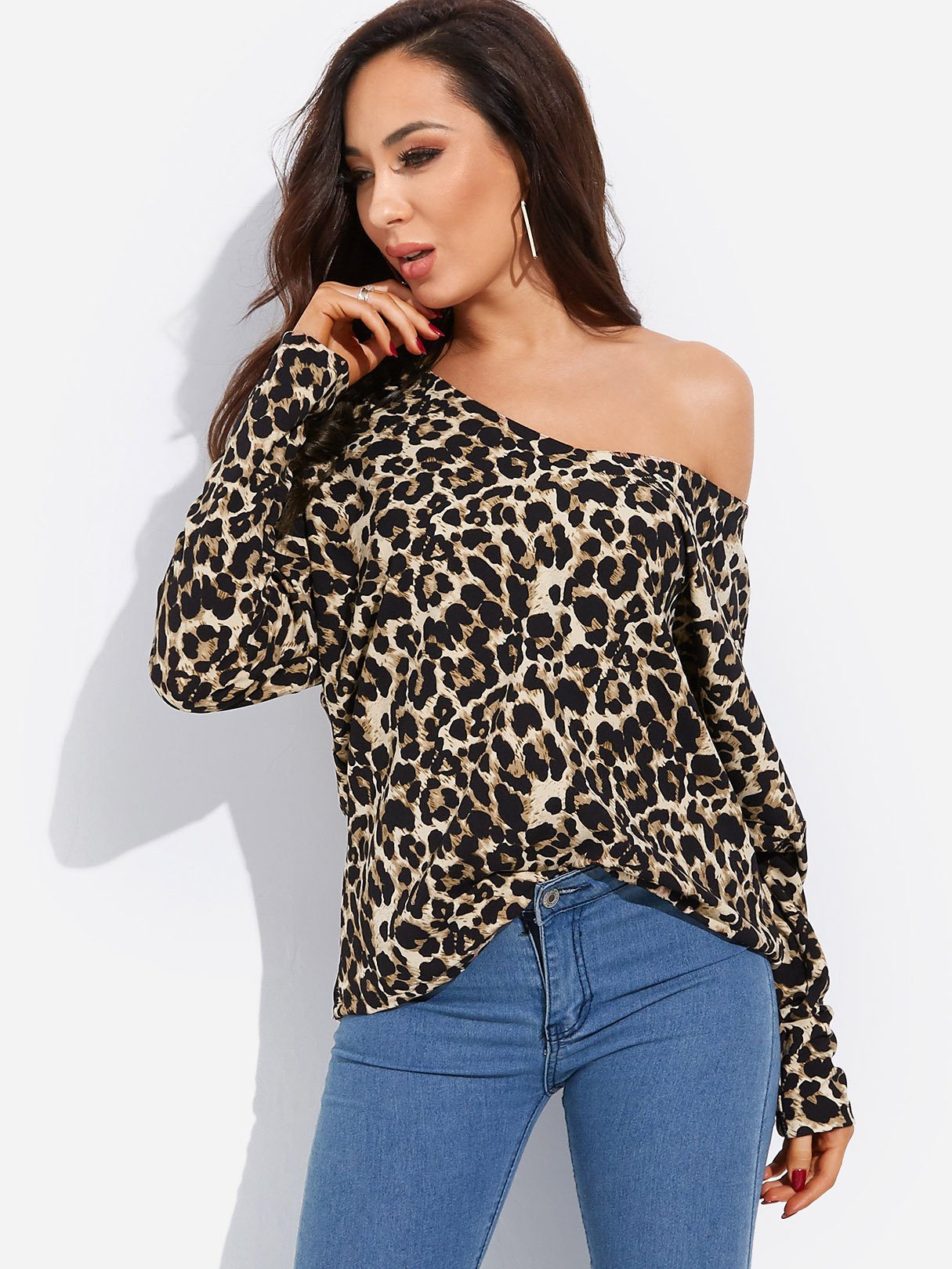 OEM Ladies Leopard T-Shirts