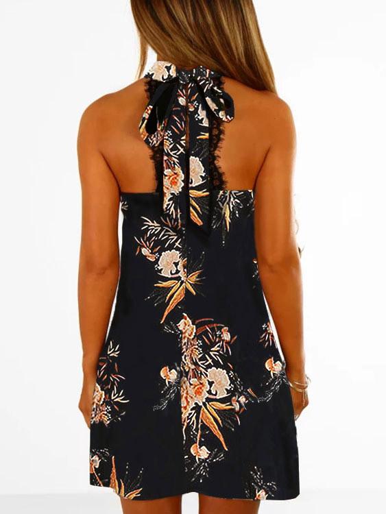 NEW FEELING Womens Black Mini Dresses