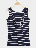 NEW FEELING Womens Striped T-Shirts