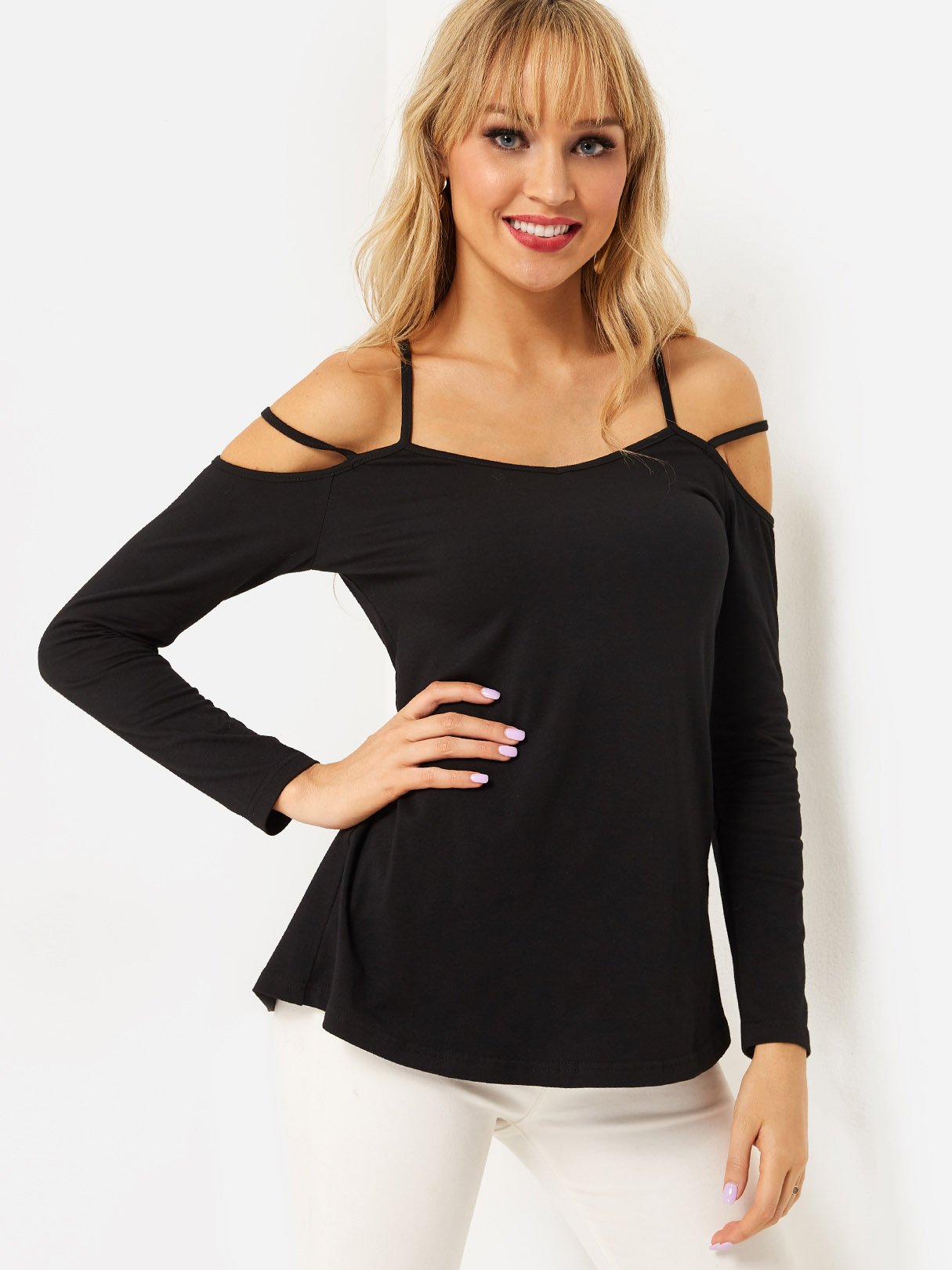 ODM Ladies Long Sleeve T-Shirts