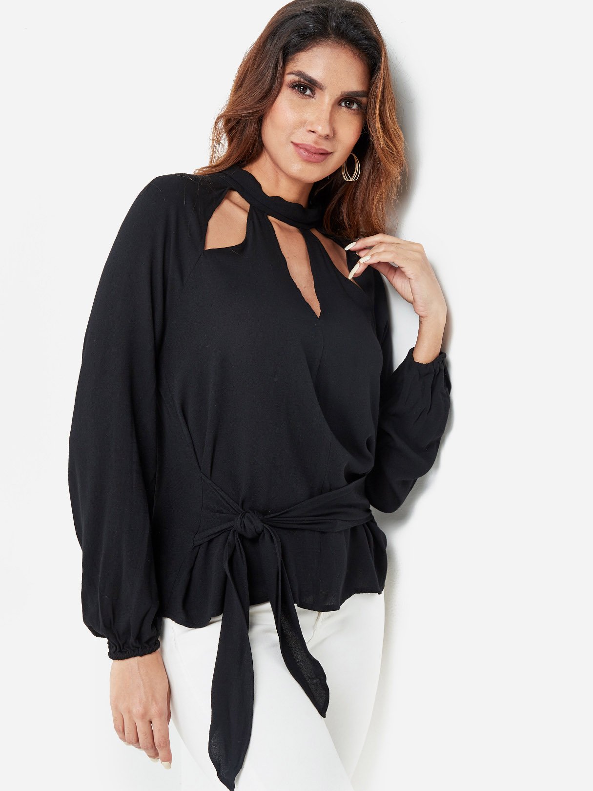 ODM Ladies Long Sleeve Top