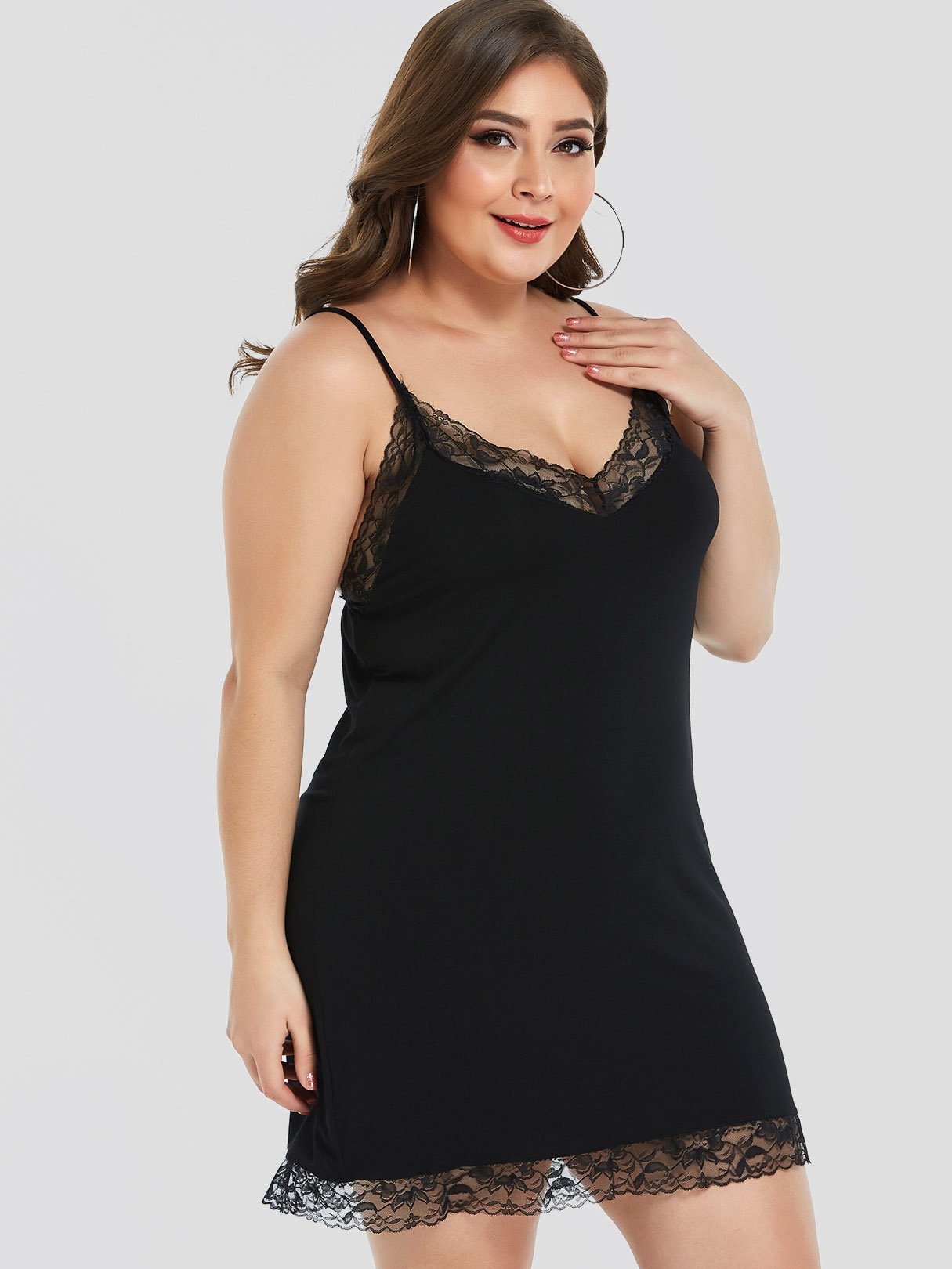 ODM Ladies Sleeveless Plus Size Intimates