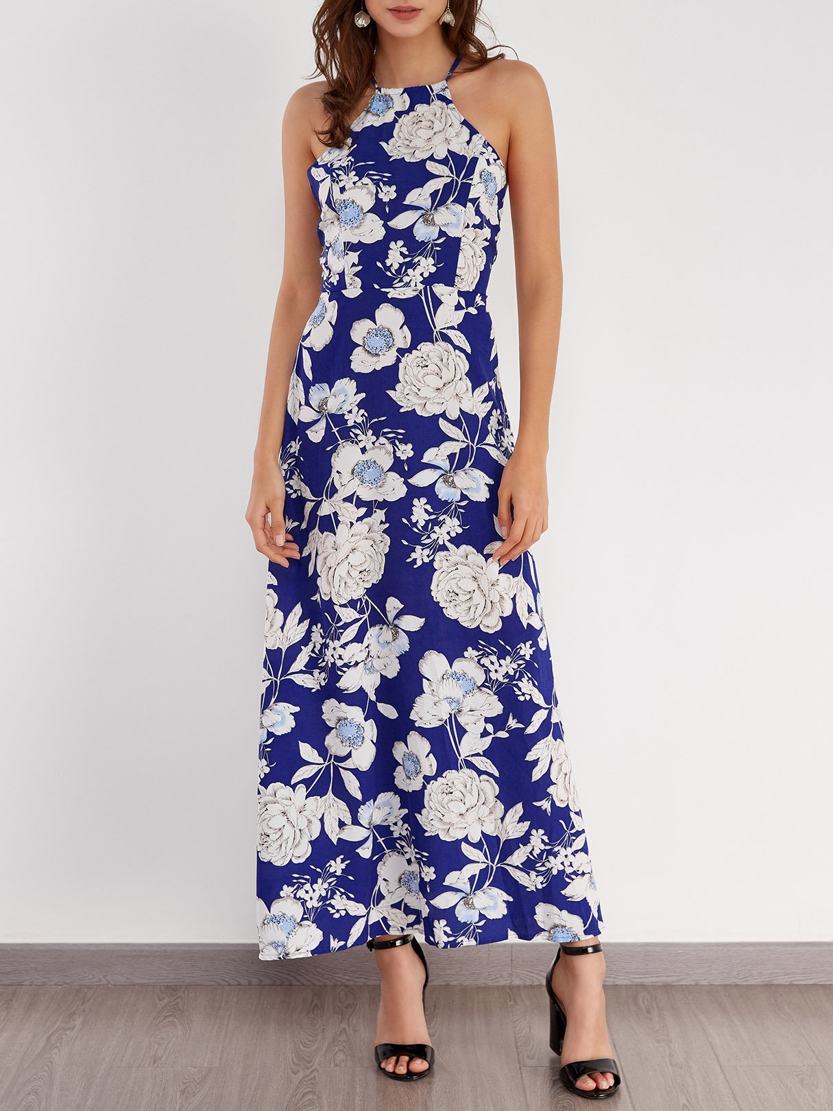 ODM Ladies Sleeveless Maxi Dress