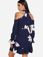 NEW FEELING Womens Navy Mini Dresses