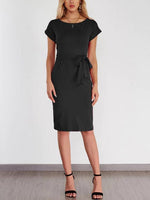 ODM Ladies Short Sleeve Casual Dress