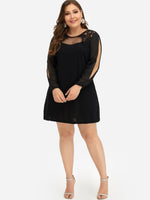 OEM ODM Womens Long Sleeve Plus Size Dress
