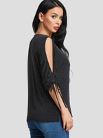 OEM Ladies Black T-Shirts