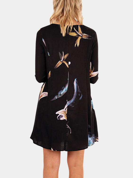 NEW FEELING Womens Black Mini Dresses