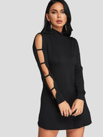 ODM Ladies Long Sleeve Casual Dresses