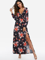 OEM ODM Womens Long Sleeve Maxi Dress