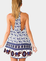 NEW FEELING Womens Blue Mini Dresses