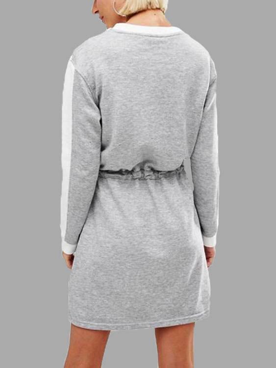 NEW FEELING Womens Grey Mini Dresses