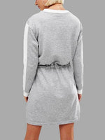 NEW FEELING Womens Grey Mini Dresses