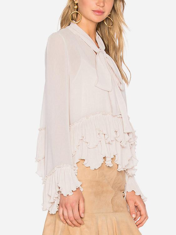 OEM Ladies White Blouses