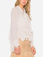 OEM Ladies White Blouses