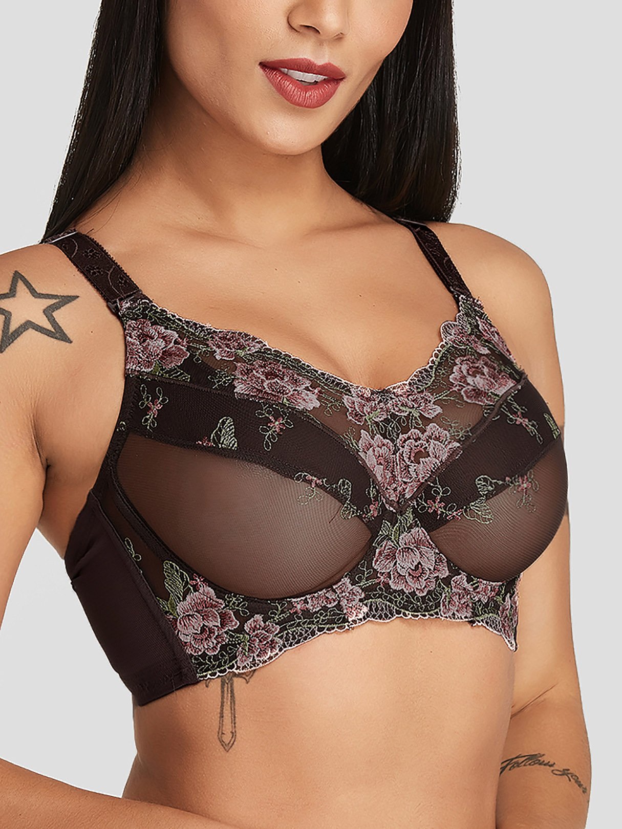 OEM ODM Ladies Blue Plus Size Intimates