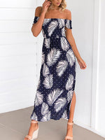 ODM Ladies Short Sleeve Maxi Dress
