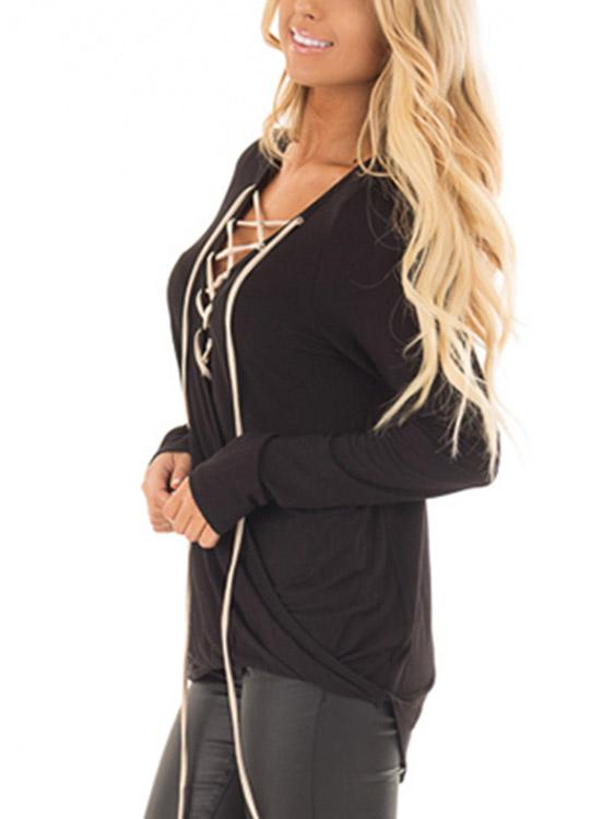 OEM Ladies Black T-Shirts