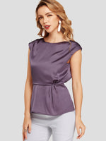 OEM Ladies Purple T-Shirts