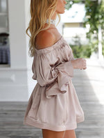 OEM Ladies Khaki Mini Dresses