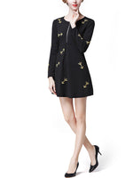 ODM Ladies Long Sleeve Mini Dresses