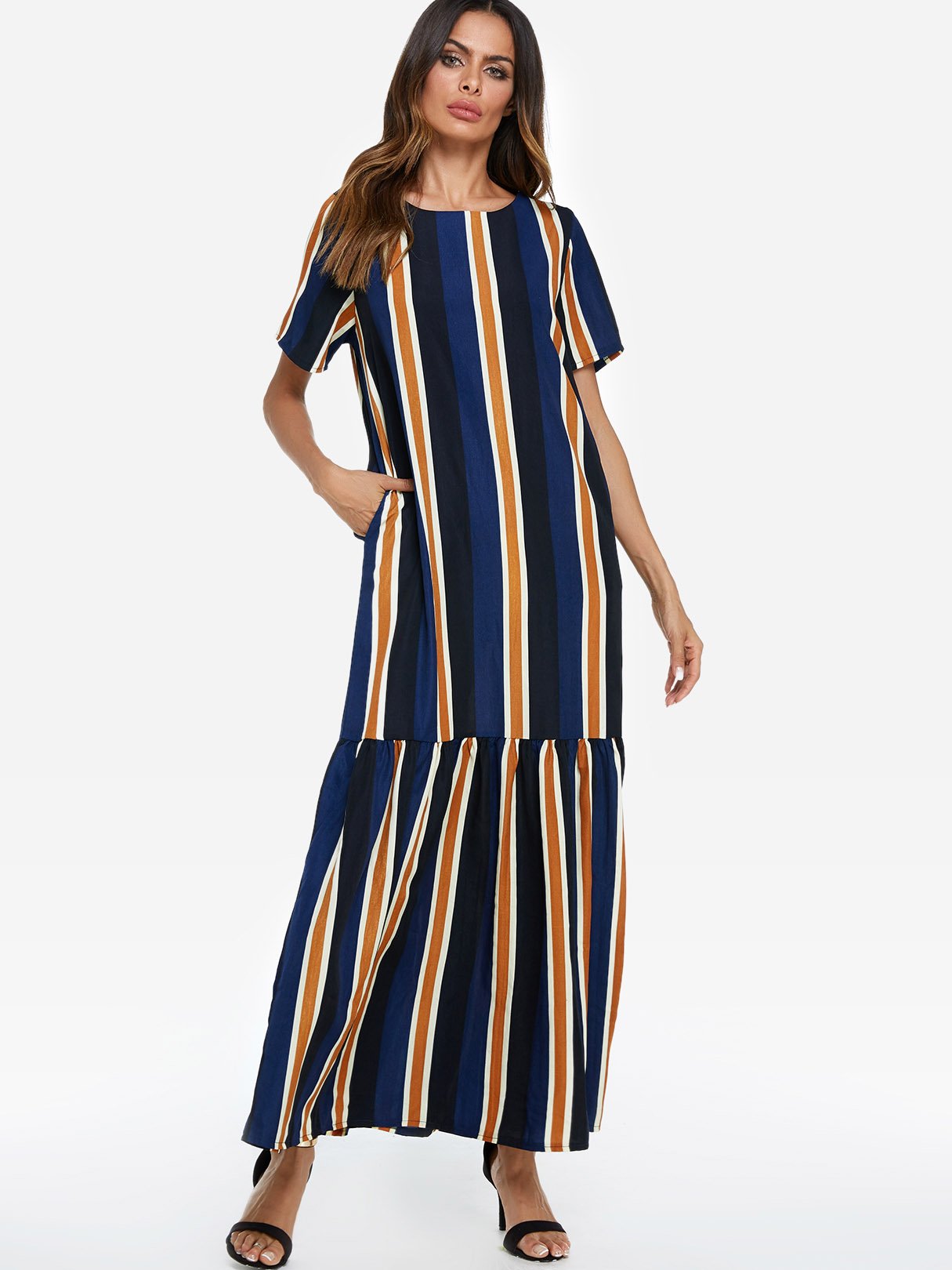 OEM Ladies Multi Maxi Dresses