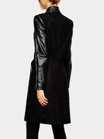 NEW FEELING Womens Black Coats