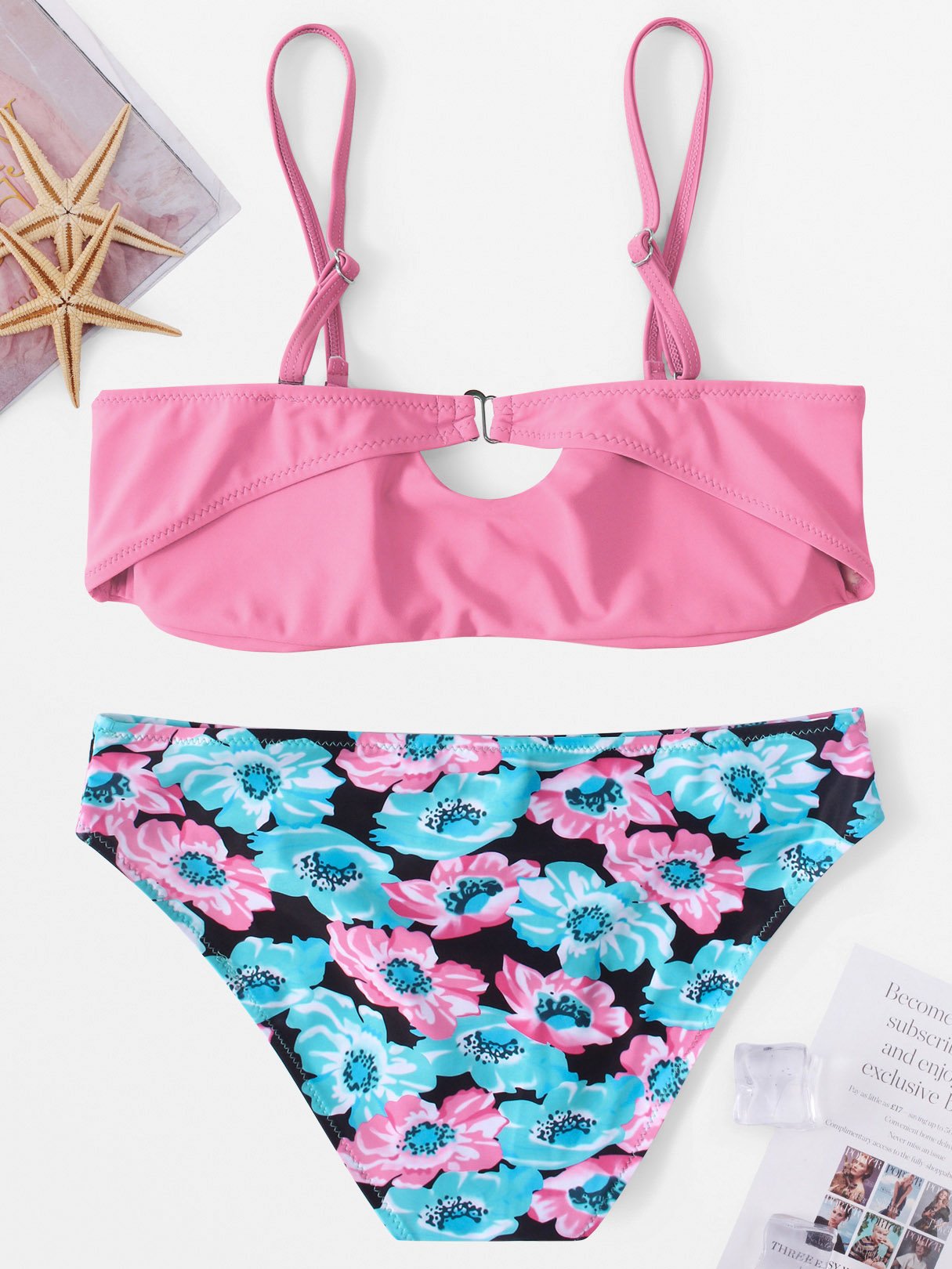 Plus Size Halter Bikini Top