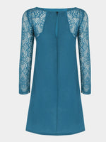 NEW FEELING Womens Dark Blue Mini Dresses