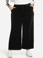 NEW FEELING Womens Black Plus Size Bottoms