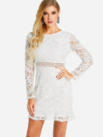 Custom Womens Long Sleeve Dresses