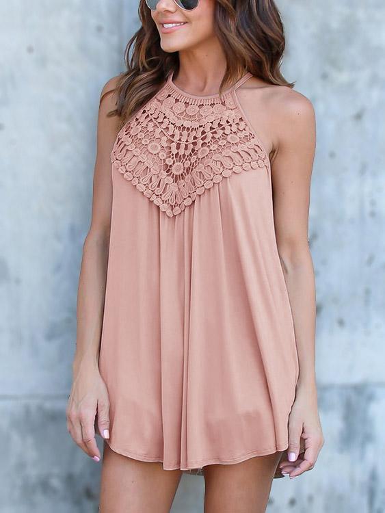ODM Ladies Sleeveless Casual Dresses