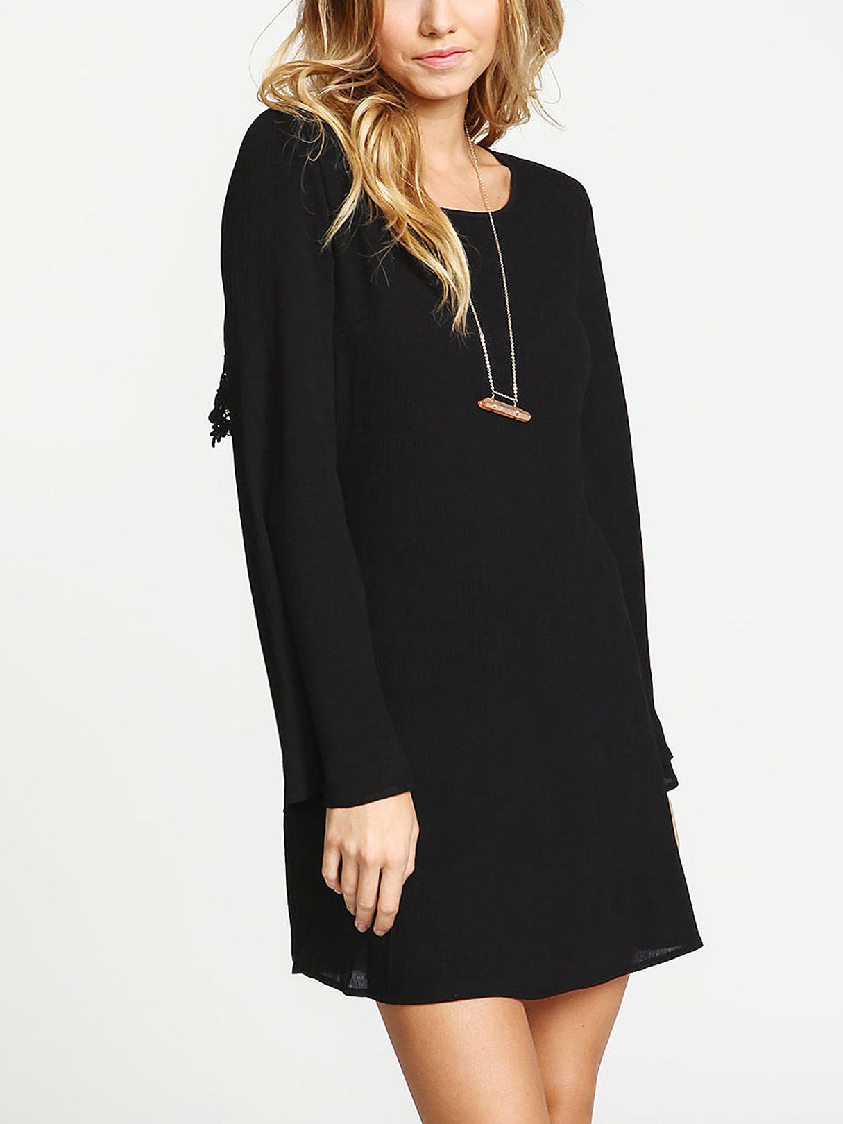 OEM Ladies Black Mini Dresses