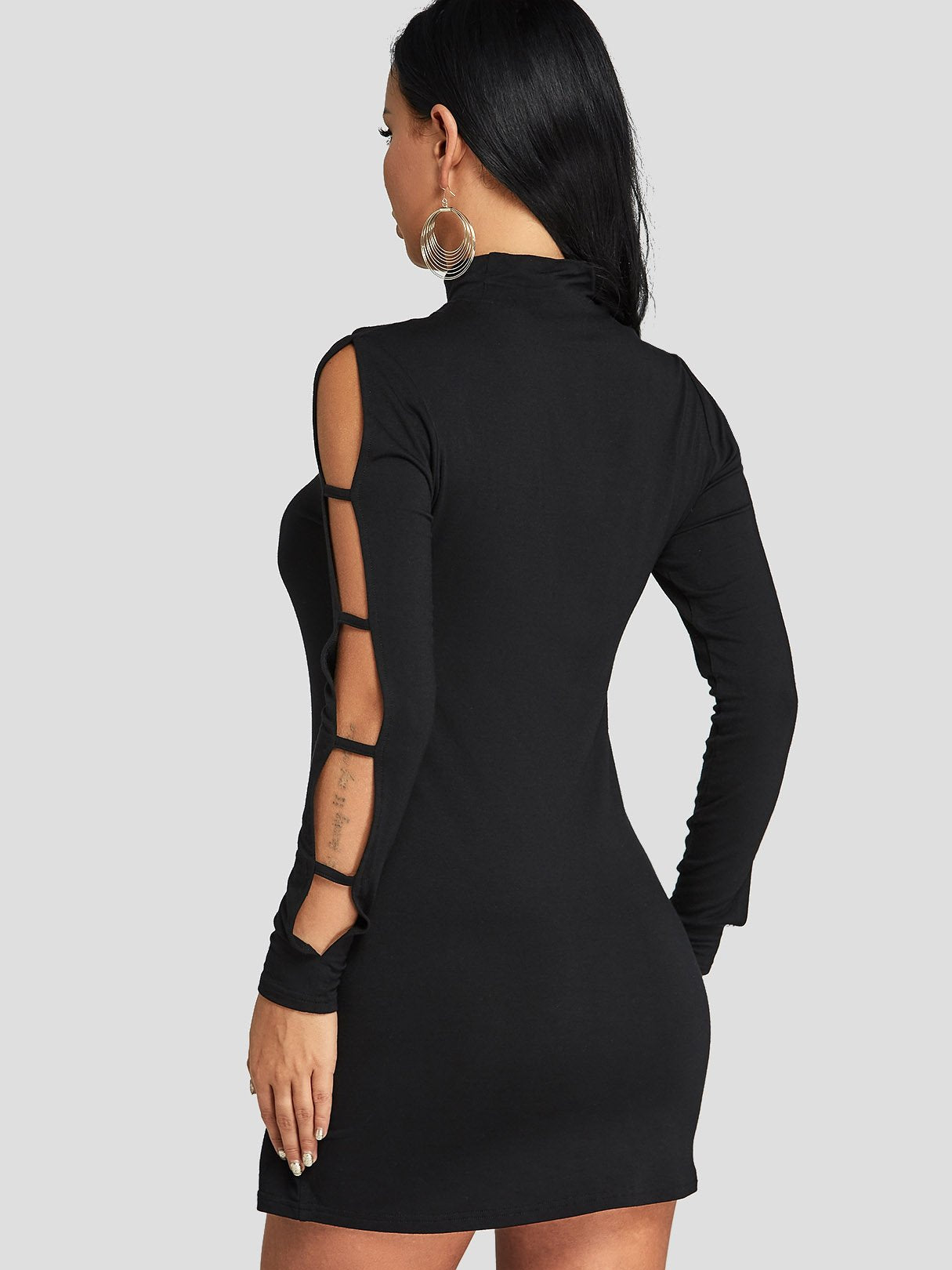 NEW FEELING Womens Black Casual Dresses
