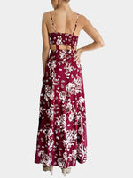 NEW FEELING Womens Burgundy Floral Dresses