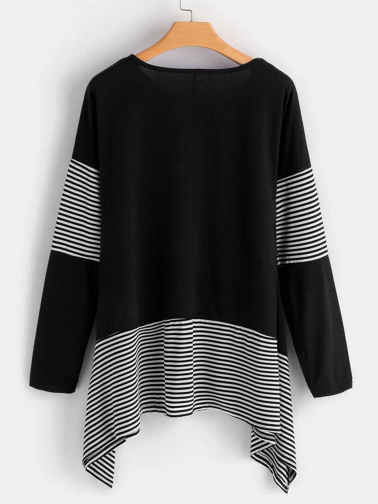 NEW FEELING Womens Black T-Shirts