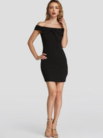 NEW FEELING Womens Black Mini Dresses