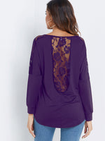 OEM Ladies Purple T-Shirts