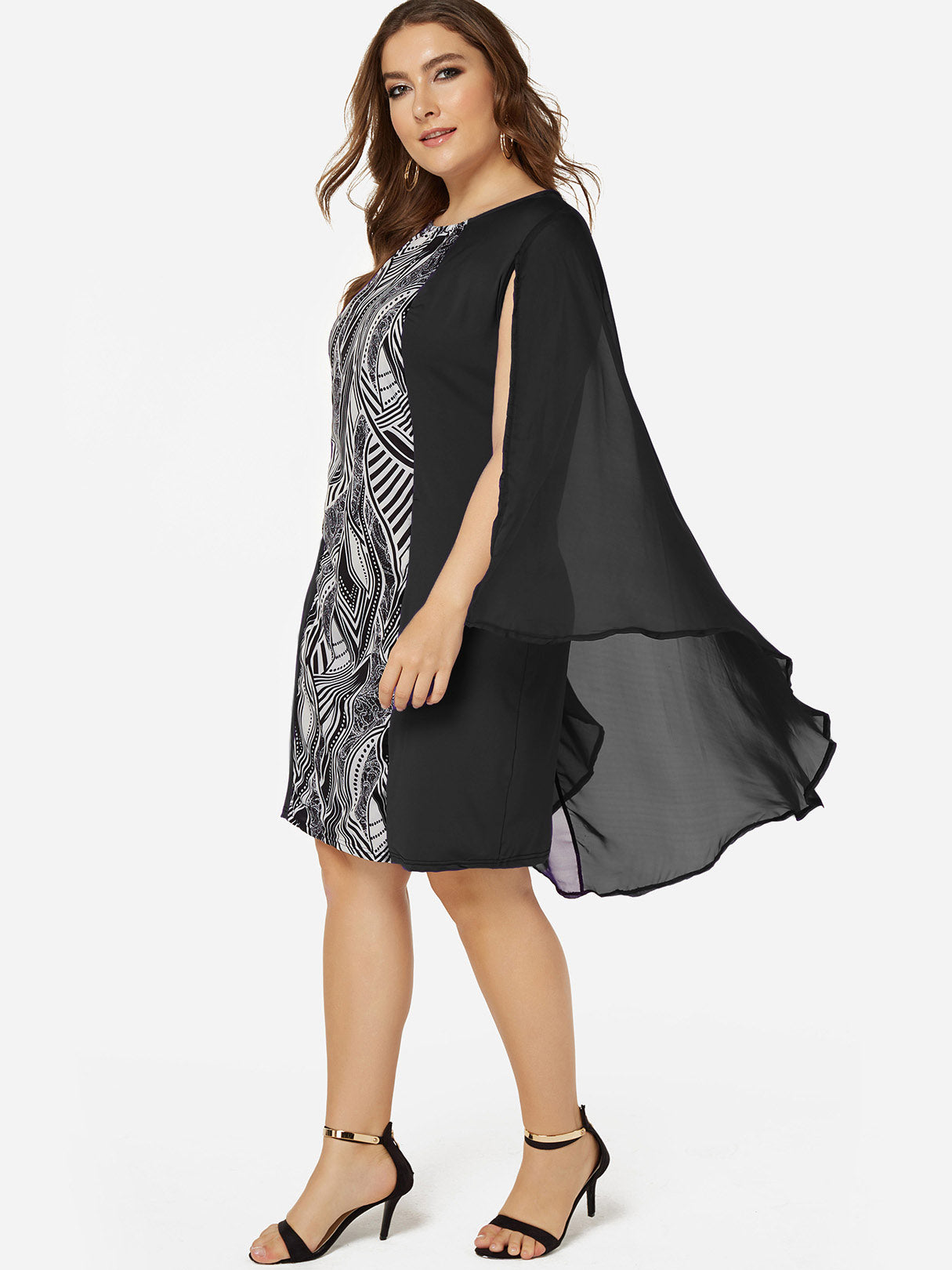 OEM Ladies Black Plus Size Dresses