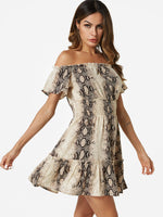 ODM Ladies Short Sleeve Mini Dress