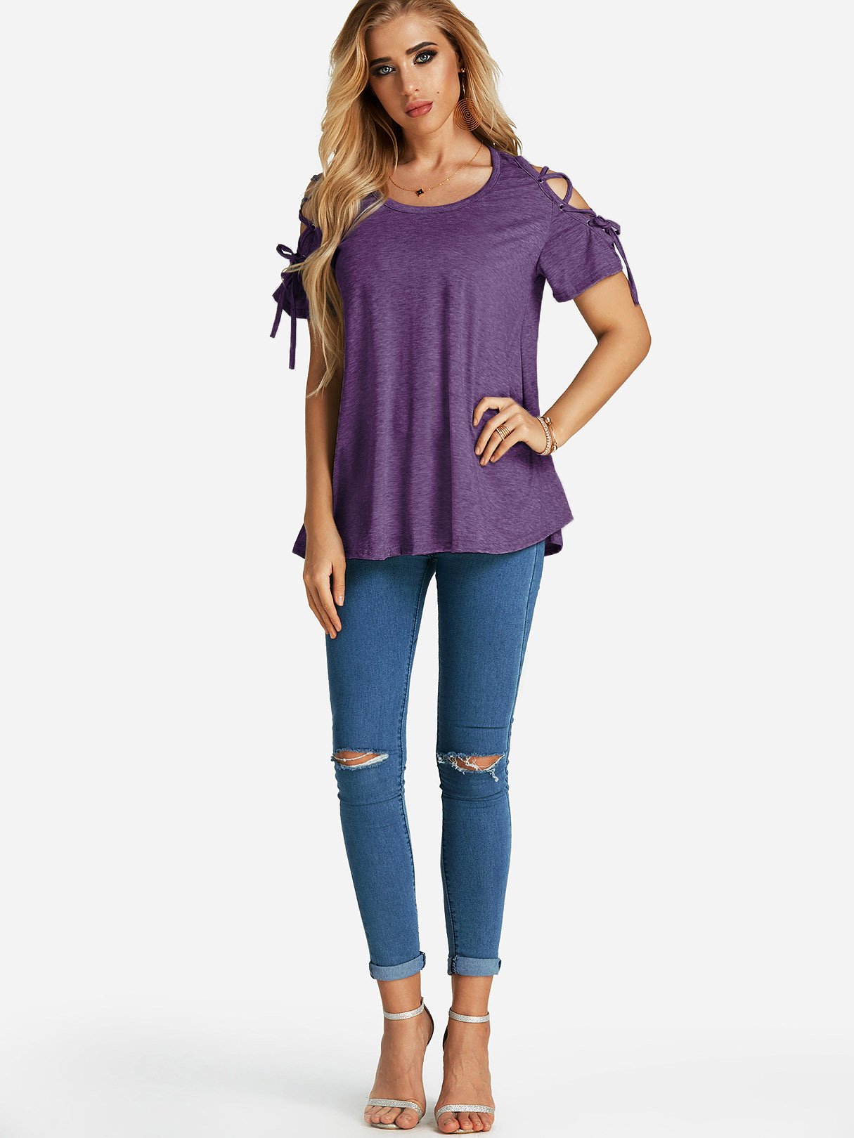 ODM Ladies Short Sleeve T-Shirts