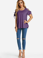 ODM Ladies Short Sleeve T-Shirts