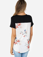 NEW FEELING Womens Black T-Shirts