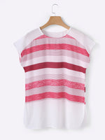 Custom Womens Striped Blouses