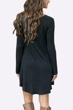 NEW FEELING Womens Black Mini Dresses