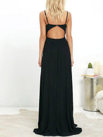 OEM Ladies Black Maxi Dresses