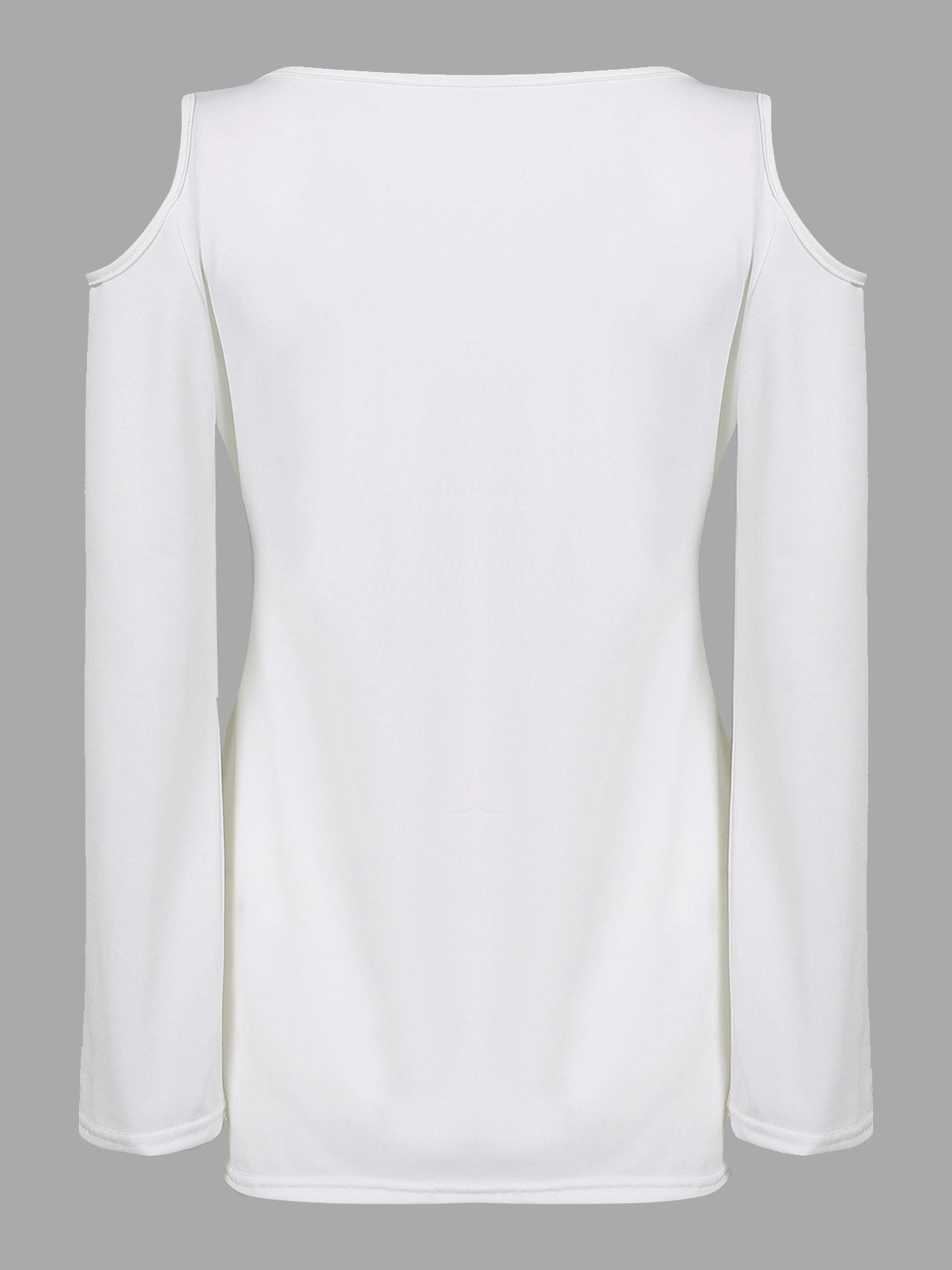 NEW FEELING Womens White T-Shirts